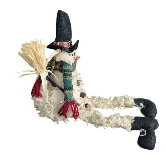 Sitting Shelf Mantle Plush Snowman NWT - Picture 4 of 10